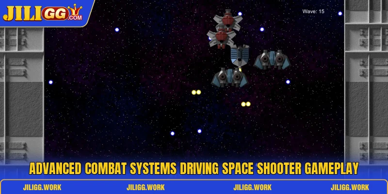 Advanced combat systems driving Space Shooter gameplay Advanced combat systems driving Space Shooter gameplay
