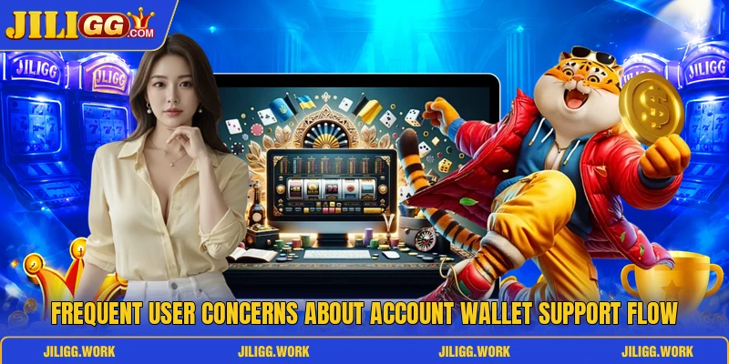 Frequent user concerns about account wallet support flow Frequent user concerns about account wallet support flow