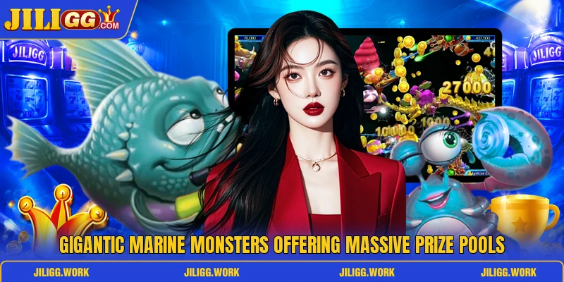 Gigantic marine monsters offering massive prize pools Gigantic marine monsters offering massive prize pools
