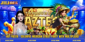 hot fiesta colorful mexican street party with multipliers