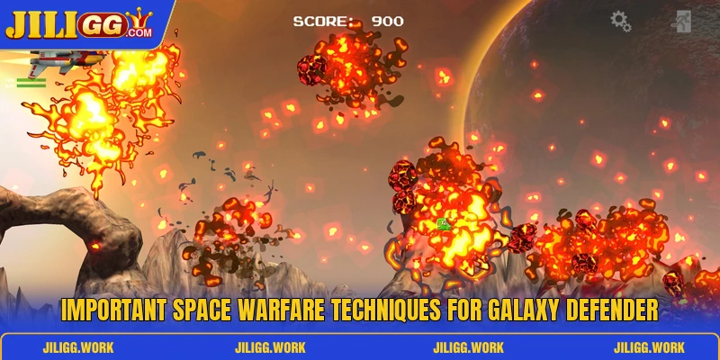 Important space warfare techniques for Galaxy Defender