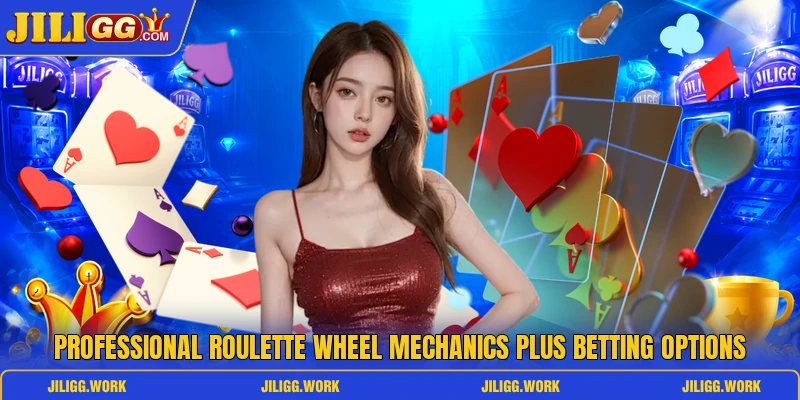 Professional roulette wheel mechanics plus betting options Professional roulette wheel mechanics plus betting options