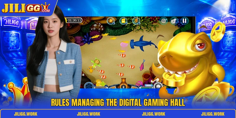 Rules managing the digital gaming hall Rules managing the digital gaming hall