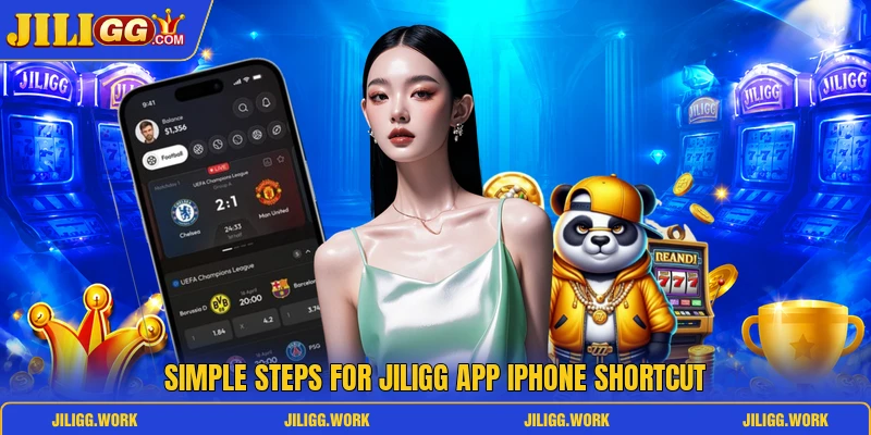 Simple steps for Jiligg app iPhone shortcut Simple steps for Jiligg app iPhone shortcut